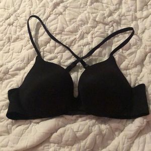 34B Black Convertible Push-up Bra